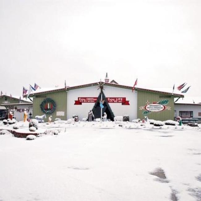 Discover The Story Behind The World’s Largest Christmas Store Bronner